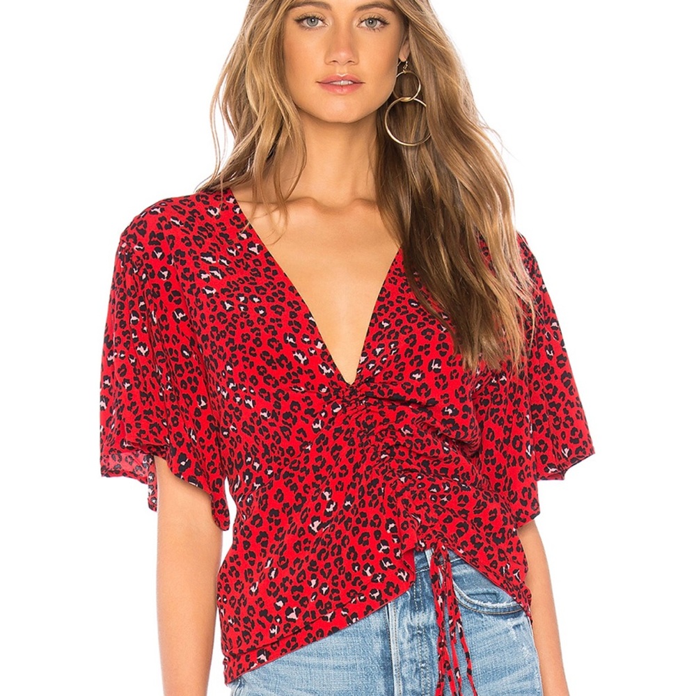 Valentina Cheetah Top